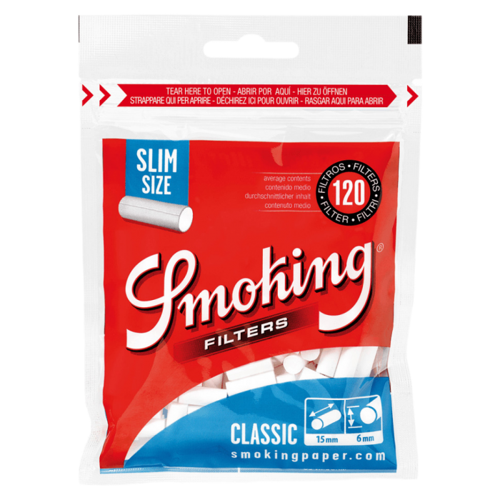 Фильтры SMOKING SLM CLASSIC*120*30
